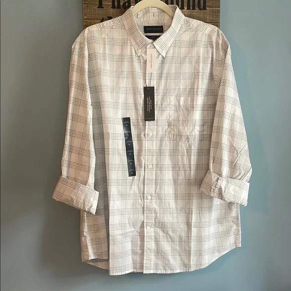 Banana Republic | Shirts | Banana Republic Slim Fit Untucked Relaxed Shirt  Nwt Mens Buttondown Cotton Xl | Poshmark